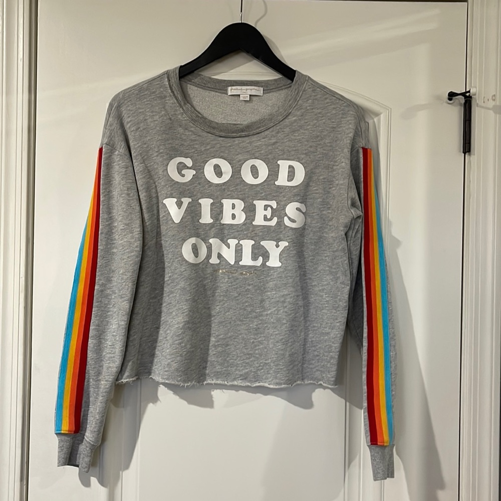 Spiritual gangster sweatshirt.